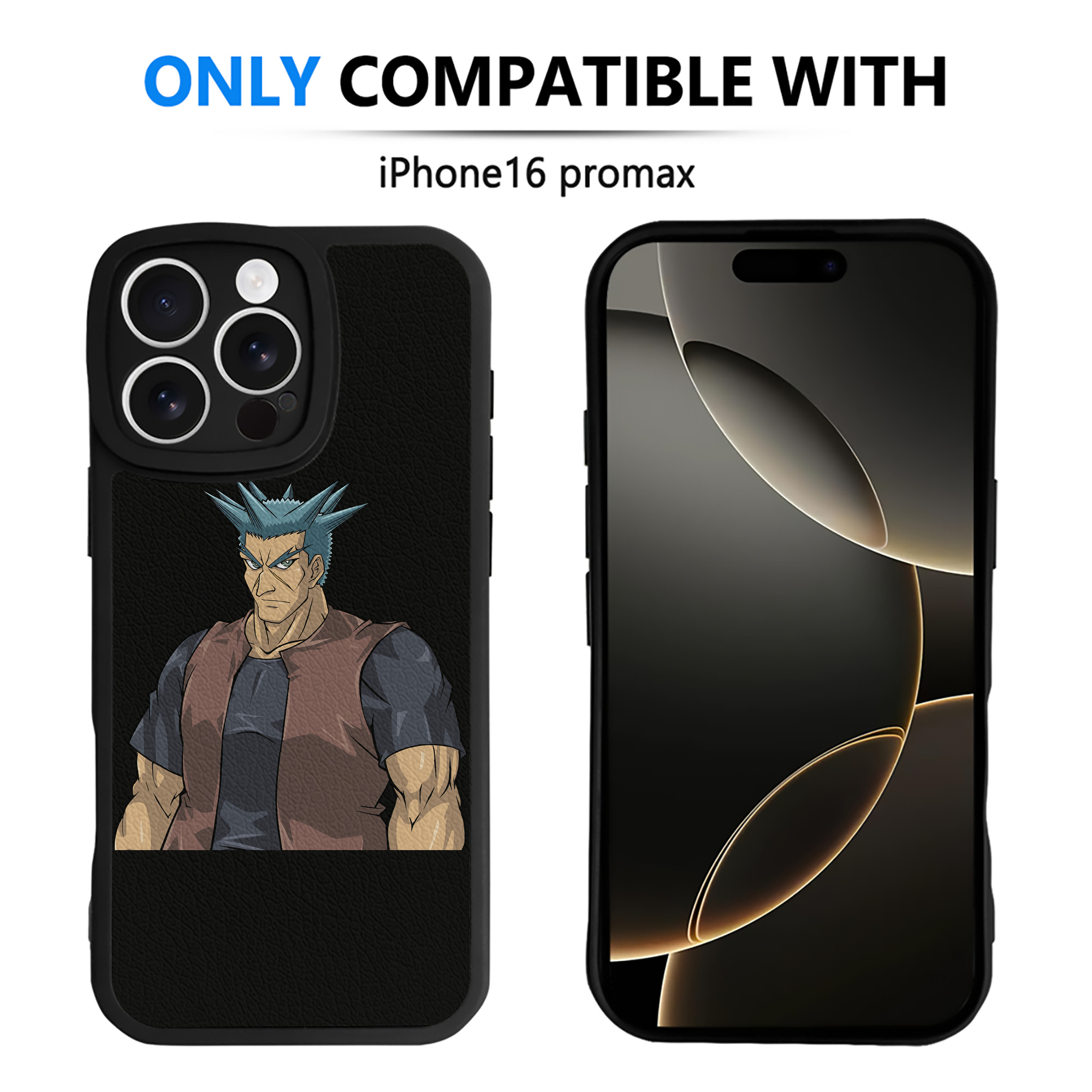 遊☆戯☆王 Yu-Gi-Oh! 【iPhone 16シリーズ対応】シリコンスマホケース（レザー調） 材質：シリコン